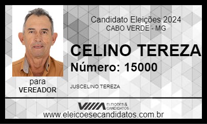 Candidato CELINO TEREZA 2024 - CABO VERDE - Eleições