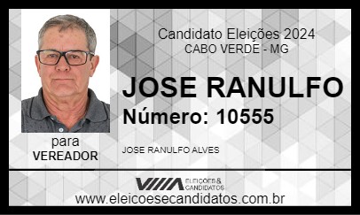 Candidato JOSE RANULFO 2024 - CABO VERDE - Eleições