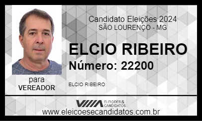 Candidato ELCIO RIBEIRO 2024 - SÃO LOURENÇO - Eleições