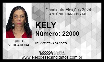 Candidato KELY 2024 - ANTÔNIO CARLOS - Eleições