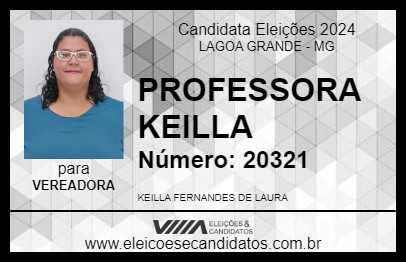 Candidato PROFESSORA KEILLA 2024 - LAGOA GRANDE - Eleições