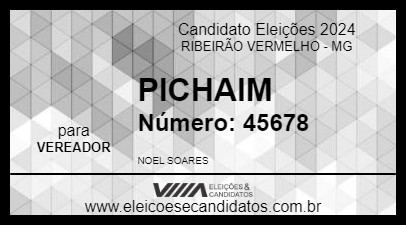 Candidato PICHAIM 2024 - RIBEIRÃO VERMELHO - Eleições