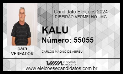 Candidato KALU 2024 - RIBEIRÃO VERMELHO - Eleições