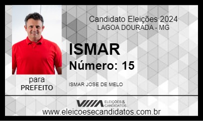 Candidato ISMAR 2024 - LAGOA DOURADA - Eleições