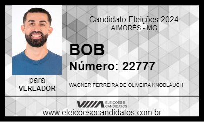 Candidato BOB 2024 - AIMORÉS - Eleições