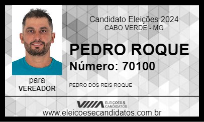 Candidato PEDRO ROQUE 2024 - CABO VERDE - Eleições