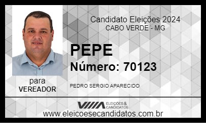 Candidato PEPE 2024 - CABO VERDE - Eleições