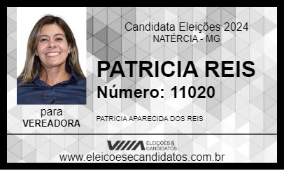 Candidato PATRICIA REIS 2024 - NATÉRCIA - Eleições