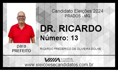 Candidato DR. RICARDO 2024 - PRADOS - Eleições