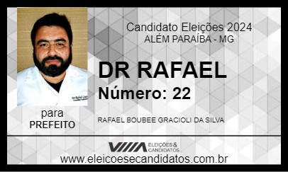 Candidato DR RAFAEL 2024 - ALÉM PARAÍBA - Eleições