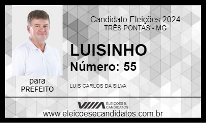 Candidato LUISINHO 2024 - TRÊS PONTAS - Eleições