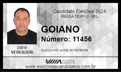 Candidato GOIANO 2024 - PASSA TEMPO - Eleições