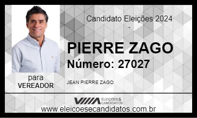 Candidato PIERRE ZAGO 2024 - UBERLÂNDIA - Eleições