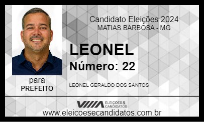 Candidato LEONEL 2024 - MATIAS BARBOSA - Eleições