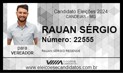 Candidato RAUAN SÉRGIO 2024 - CANDEIAS - Eleições