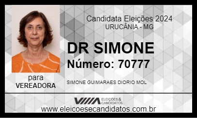 Candidato DR SIMONE 2024 - URUCÂNIA - Eleições