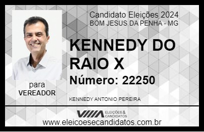 Candidato KENNEDY DO RAIO X 2024 - BOM JESUS DA PENHA - Eleições