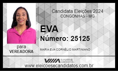 Candidato EVA 2024 - CONGONHAS - Eleições