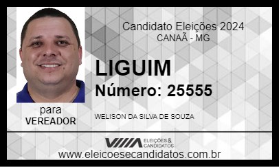 Candidato LIGUIM 2024 - CANAÃ - Eleições