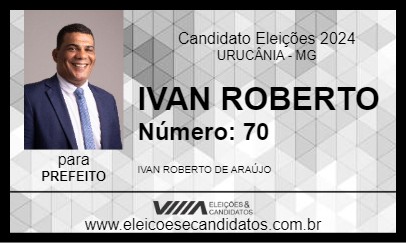 Candidato IVAN ROBERTO 2024 - URUCÂNIA - Eleições