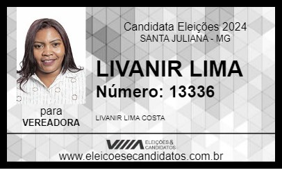 Candidato LIVANIR LIMA 2024 - SANTA JULIANA - Eleições