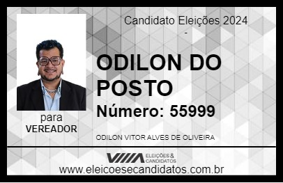 Candidato ODILON DO POSTO 2024 - IBIRITÉ - Eleições