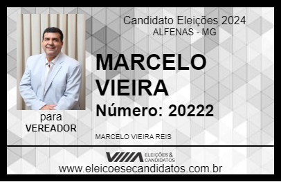 Candidato MARCELO VIEIRA 2024 - ALFENAS - Eleições