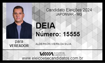 Candidato DEIA 2024 - JAPONVAR - Eleições