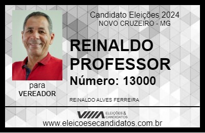 Candidato REINALDO DIRETOR 2024 - NOVO CRUZEIRO - Eleições