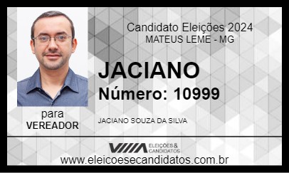 Candidato JACIANO 2024 - MATEUS LEME - Eleições