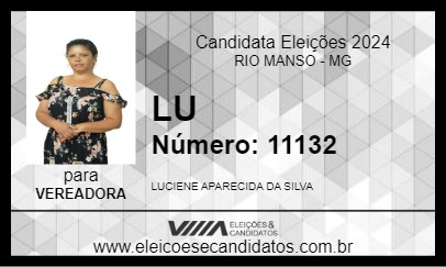 Candidato LU 2024 - RIO MANSO - Eleições