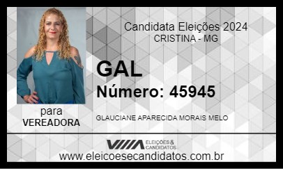 Candidato GAL 2024 - CRISTINA - Eleições