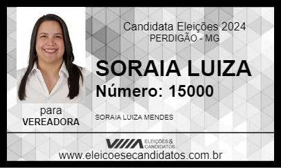 Candidato SORAIA LUIZA 2024 - PERDIGÃO - Eleições