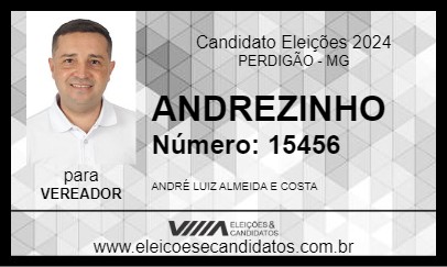 Candidato ANDREZINHO 2024 - PERDIGÃO - Eleições