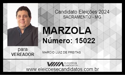 Candidato MARZOLA 2024 - SACRAMENTO - Eleições