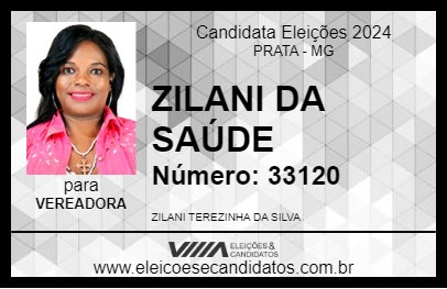 Candidato ZILANI DA SAÚDE 2024 - PRATA - Eleições