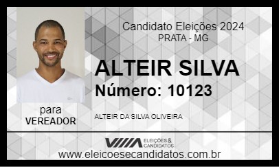 Candidato ALTEIR SILVA 2024 - PRATA - Eleições