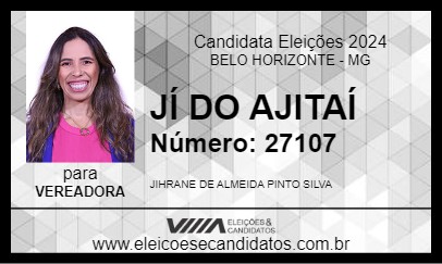 Candidato JÍ DO AJITAÍ 2024 - BELO HORIZONTE - Eleições