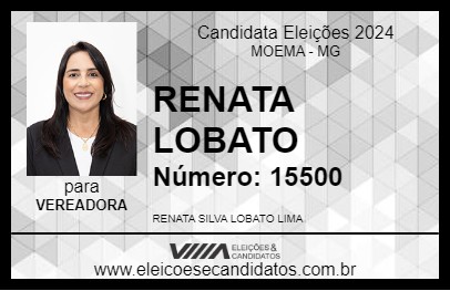 Candidato RENATA LOBATO 2024 - MOEMA - Eleições