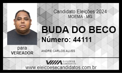 Candidato BUDA DO BECO 2024 - MOEMA - Eleições