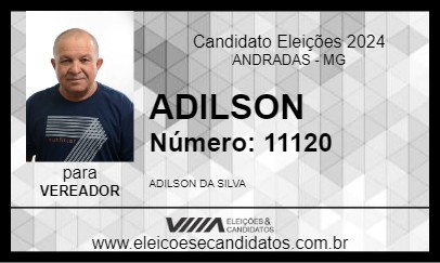 Candidato ADILSON 2024 - ANDRADAS - Eleições