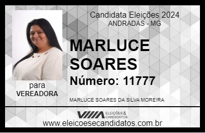 Candidato MARLUCE SOARES 2024 - ANDRADAS - Eleições