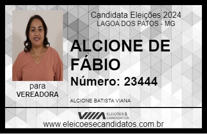 Candidato ALCIONE DE FÁBIO 2024 - LAGOA DOS PATOS - Eleições