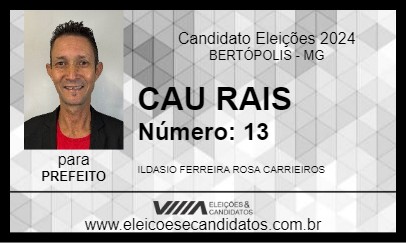 Candidato CAU RAIS 2024 - BERTÓPOLIS - Eleições