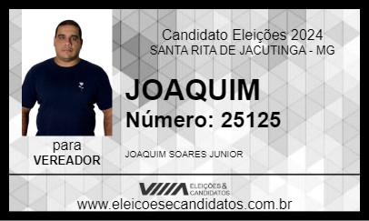 Candidato JOAQUIM 2024 - SANTA RITA DE JACUTINGA - Eleições