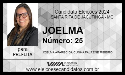 Candidato JOELMA 2024 - SANTA RITA DE JACUTINGA - Eleições