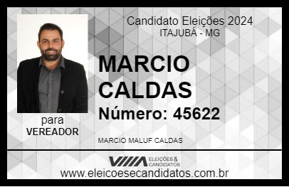 Candidato MARCIO CALDAS 2024 - ITAJUBÁ - Eleições