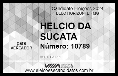 Candidato HELCIO DA SUCATA 2024 - BELO HORIZONTE - Eleições