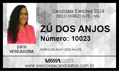 Candidato ZÚ DOS ANJOS 2024 - BELO HORIZONTE - Eleições