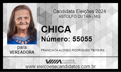 Candidato CHICA 2024 - ASTOLFO DUTRA - Eleições